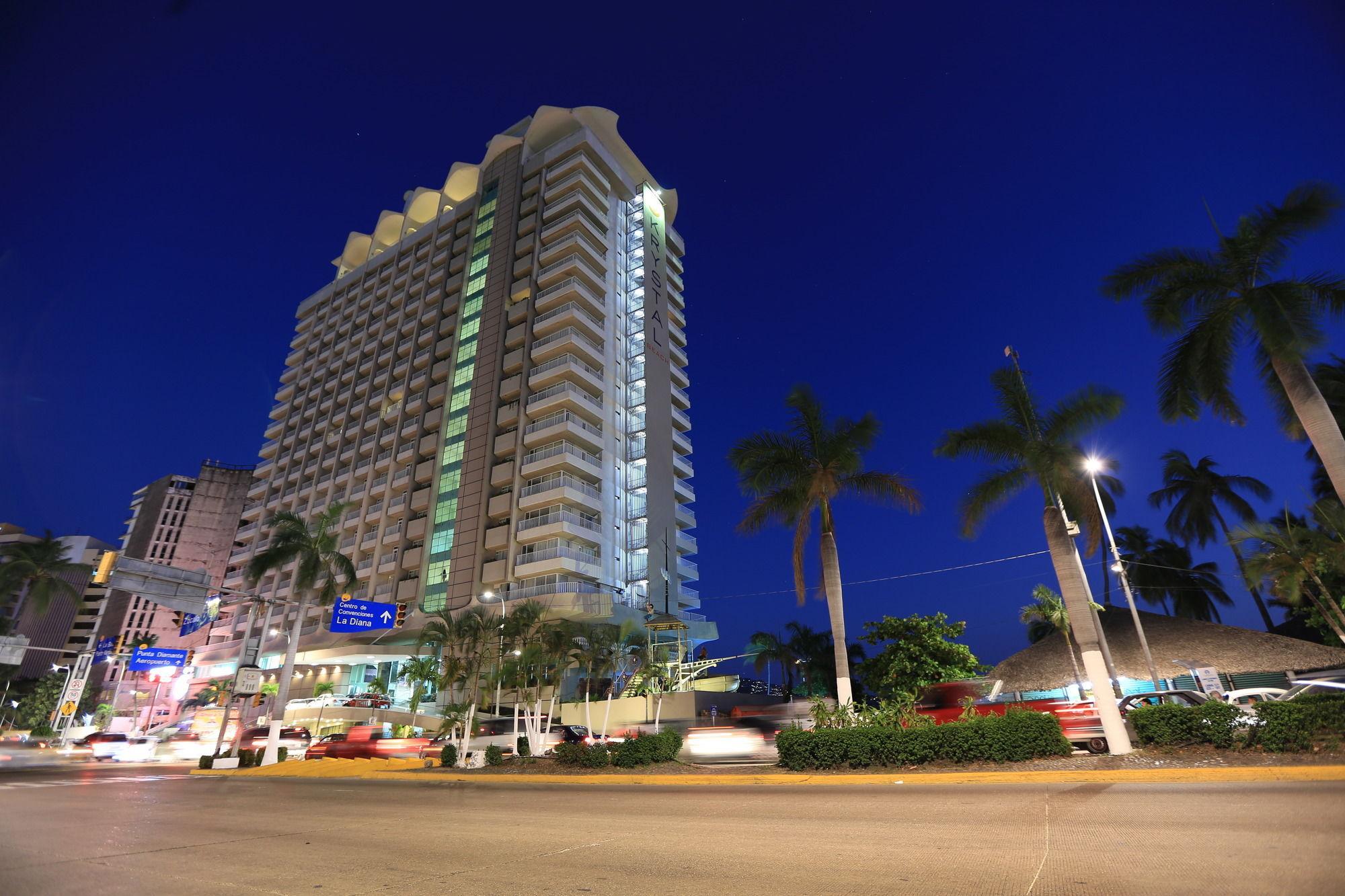 Hotel Krystal Beach Acapulco Exterior foto